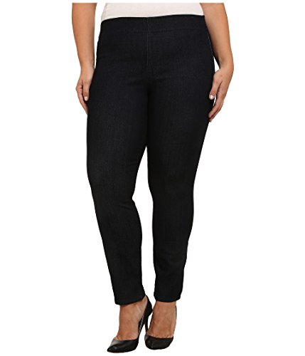 NYDJ Women's Plus-Size Poppy Pull On Jeans, Dark Enzyme, 24W