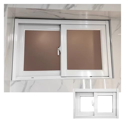 Finestra scorrevole in lega di alluminio con vetro trasparente e serratura per la sostituzione della casa e della tettoia