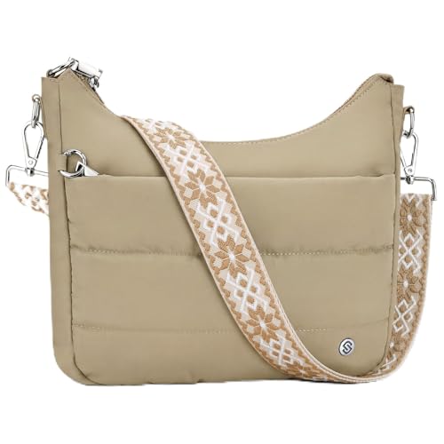 SYTRAH Anti Theft Crossbody Hobo Bags for Women, RFID Puffer Purse Kaiki by SYTRAH - Used condition - US$25.11
