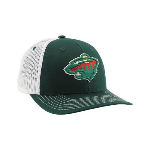 Image of ZHATS NHL Unisex-Adult NHL Officially Licensed Adjustable Snapback Hat Dakota Icon Team Color
