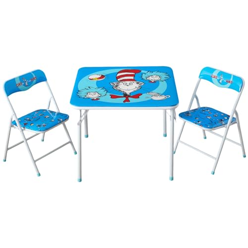 Kids' Cat in The Hat Table and Chairs Set