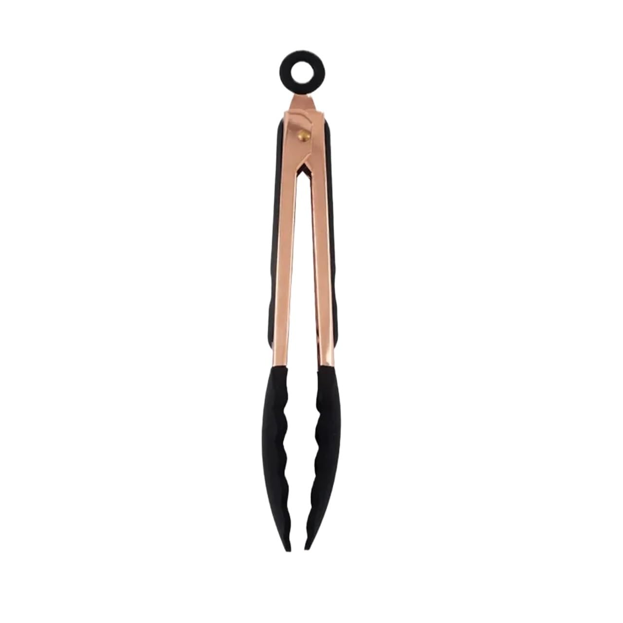 Pinzas De Cocina 3 unids/set Clips de silicona de 9 pulgadas pinzas for pan barbacoa pinzas for carne Clips for comida barbacoa cocinar hornear ensalada accesorios de cocina Para Cocinar(Gold black)