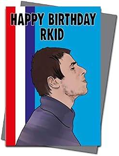 Liam Gallager Birthday Card Oasis Happy Birthday RKID IN46