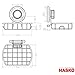 HASKO Suction Soap Dish with Hooks | Powerful Vacuum Suction Cup Soap Holder | Soap Basket Holder for Bathroom & Kitchen (Polished Stainless Steel SS304)