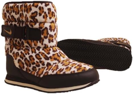 Amazon.com: Nike Botas de invierno Jogger GS PS W Leopard Negro café Youth  415227 – 200, Marrón, 4 M US grande niño : Ropa, Zapatos y Joyería
