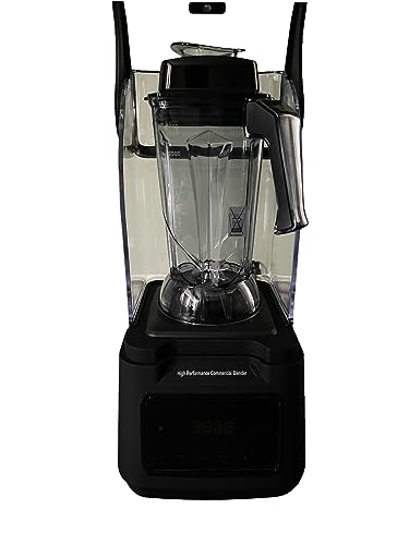 Empire - Batidora digital comercial de 2,5 litros con tapa insonorizada, batido, coctelera, máquina trituradora de hielo