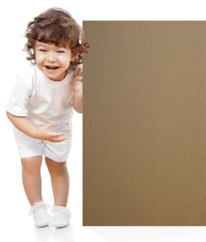 15 Sheets Brown/Gray Chipboard 60 Point Extra Thick 9" X 12" (9X12 Inches) Frame And Sketch Pad Size .060 Caliper Extra X Heavy Cardboard As Thick As 15 Sheets 20# Paper #TOP3