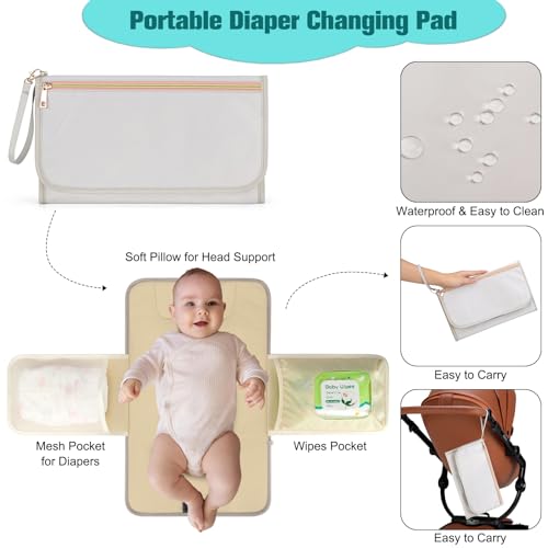 Bagparkk BKK1312 Diaper Bag Backpack, Multi Function Baby Bag thumb #4
