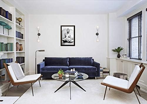 Sri Ramakrishna Paramahansa in Meditative Posture Photo Frame Size 13.5X19.5 Inches