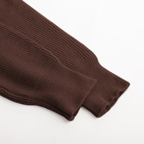 Image of Belle Poque Women Vintage Cardigan Sweater Shawl Lapel Button Down Sweater Outwear Coat