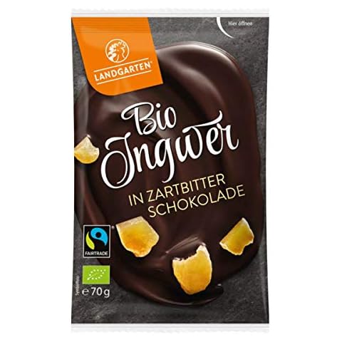 Landgarten - Bio FT Ingwer in Zartbitter-Schokolade Cover