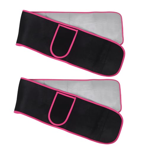 Bandes amincissantes sauna rose fuchsia pour cuisses homme et femme