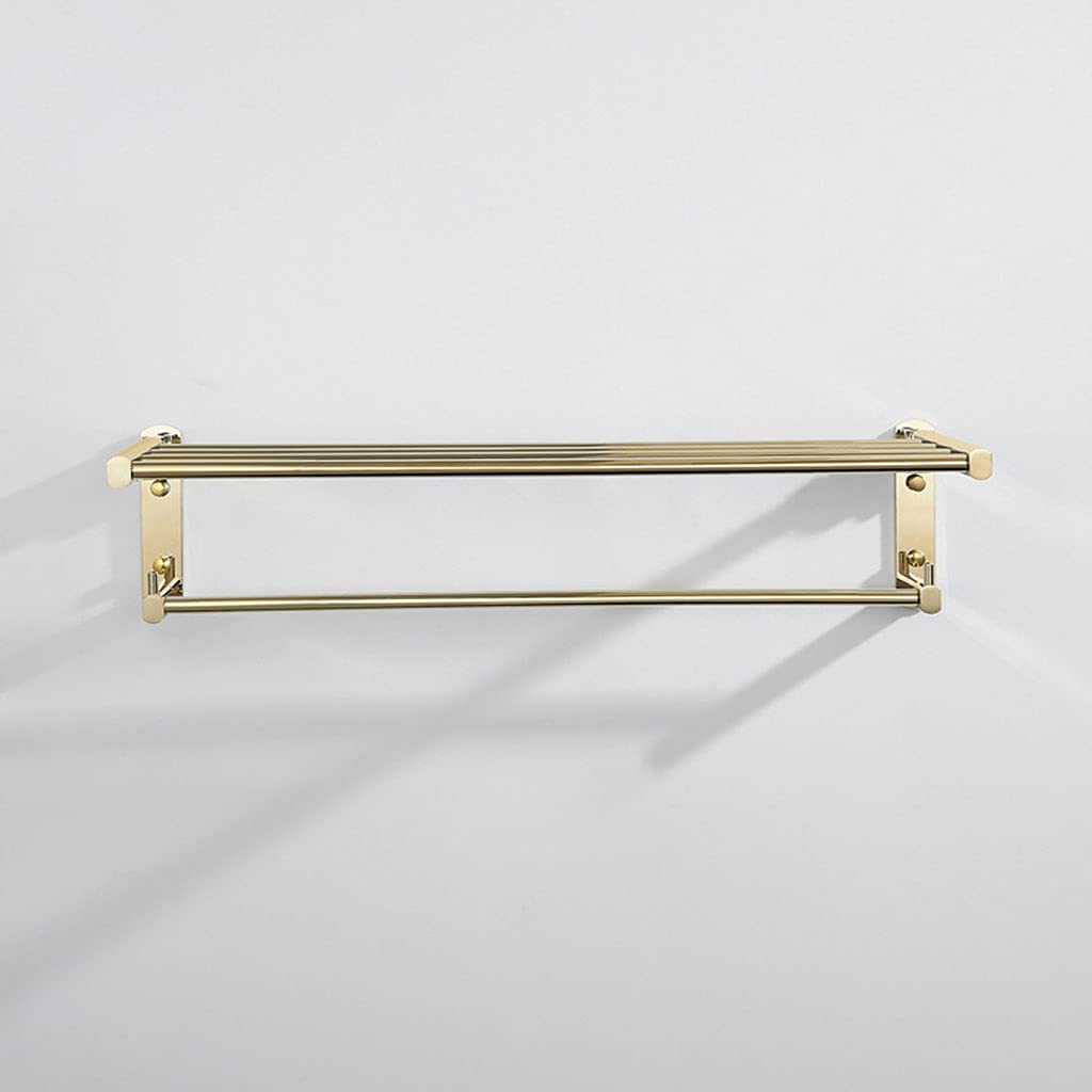 Rack de serviette anti-rouille CRODY étagère murale pour cuisine et salle de bain