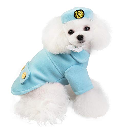 Abrigo para Perro Tangpan de Lana Azul XL miniatura 2