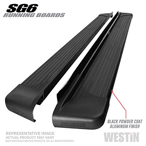 Westin Black Sg6 Running Boards Black Aluminum Running Board 89.5 Inches #TOP1