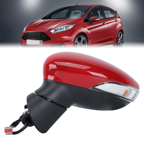 Rétroviseur gauche pour Ford Fiesta MK7 avec dégivrage et rabattement électrique