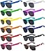 Wholesale of 12 Pack Mixed colored Frame Vintage Smoke Lens Eyeglasses OWL