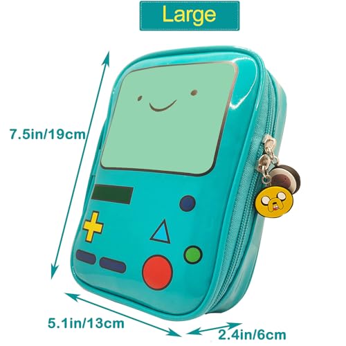 Skybird Beemore Merch Makeup Bag BMO Cosmetic Bag Brush Storage Bags Travel Makeup Reusable Toiletry Bag Organizer Pencil Bag Pen Case THIS ITEM IS NOT INTENDED FOR USE BY CHILDREN 12 AND UNDER.4