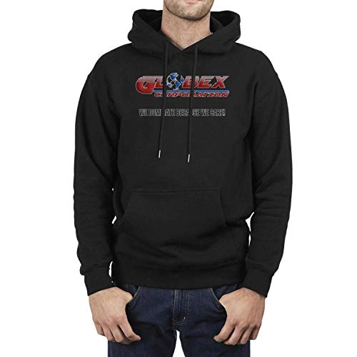 Baodql Mens Casual Hoodies Globex-Corporation- Pocket Best Sweatshirt Pullover Casual Comfort