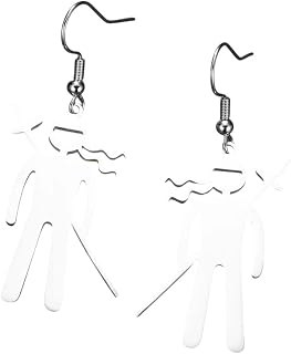 New 2026 Karate High Kick Drop Earrings Sports Taekwondo Martial Art Dangle Stainless Steel Jewelry Hers Gym Fashion Accessories Creative Gift