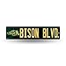 NCAA North Dakota State Bison High-Res Plastic Street Sign