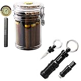 XIFEI Acrylic Humidor Jar and Cigar Punch