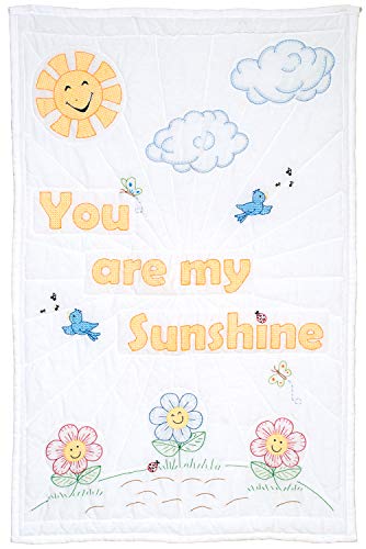 You are My Sunshine Crib Quilt Top
