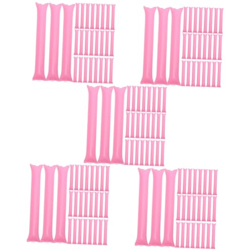 BESPORTBLE 250piezas Varillas Inflables De Plástico para Animación y Aplausos Palos De Animación Ruidosos para Eventos Deportivos Conciertos y Fiestas