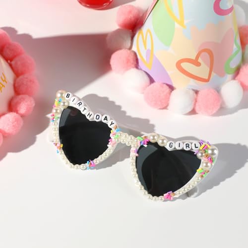 YOGFIT Birthday Glasses for Women, Birthday Party Gifts Accessories 'Birthday Queen' Birthday Sunglasses for Happy Birthday4
