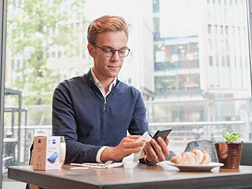 ZEISS Smartphone-Reinigungst&uuml;cher alkoholfrei 180 St&uuml;ck zur sicheren & effektiven Reinigung optischer Fl&auml;chen - jedes Tuch einzeln verpackt - ideal f&uuml;r unterwegs oder auf Reisen