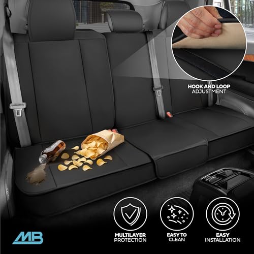 MotorBox Cabin King Slate Ridge Leather Seat Covers for Trucks & Cars by MotorBox - Used condition - Image 6