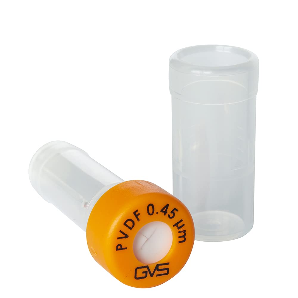 GVS Filter Technology, SEPARA Spritzenlose Filter Vial, PVDF Membran, 0.45µm, 100/pk