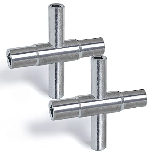 BearHut 4 Way Sillcock Key Wrench Set, 1/4", 9/32", 5/16",
