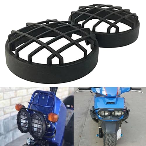 Lampe moto protégée des fissures avec cette calandre BWS - 4