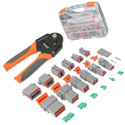 Connecteurs électriques pour réparer les circuits de voiture avec outil de sertissage étanche