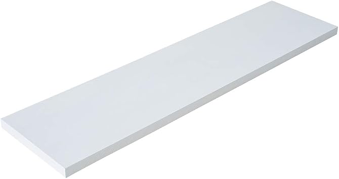 Heian Shindo Industrial LABRICO WSW-79 Shelf for Wall Shelves, White, Width 23.6 x Depth 5.9 x Thickness 0.6 inches 60 x 15 x 1.5 cm, Pine Laminated Wood Shelf