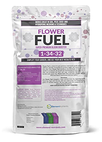 Flower Fuel 1-34-32, 1000G - The Best Flower Additive For Bigger, Heavier Harvests (1000G) #TOP1