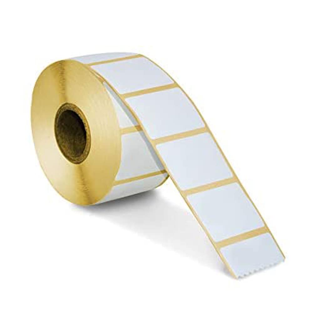 OSCAR Sticker Label Size 58x39 mm for Barcode Label Printer Scale | Direct Thermal & Thermal Transfer | White Color | 800 Labels per Roll | 40 mm Core | Best For Grocery Scales (60)
