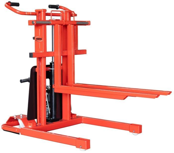 Schefer - Hochhubwagen 500 Kg Gabellänge 700-920 mm Nylon