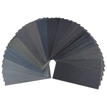 30 Fogli Carta Vetrata Grana 80 Per Levigatrice Mouse - Triangoli Abrasivi Compatibili Black & Decker - Foto 7