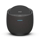 Belkin SoundForm Elite Hi-Fi Smart Speaker + Wireless Charger (Alexa, Bluetooth Speaker, AirPlay2, Devialet Acoustics) - Schwarz