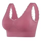 closeouts Clearance Sports Bra Women Padded Medium Support Sports Bra Tank Top Wirefree Racerback Workout Crop Tops 2024 New Bras Wine XXXL