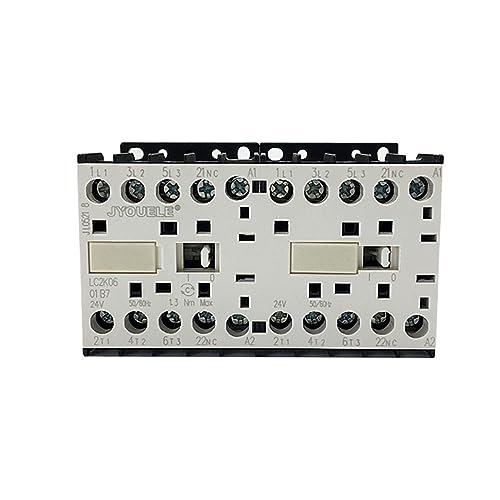 Mini contacteur inverseur LC2K0610 6A AC 24V pour commande moteur avant arrière - 2