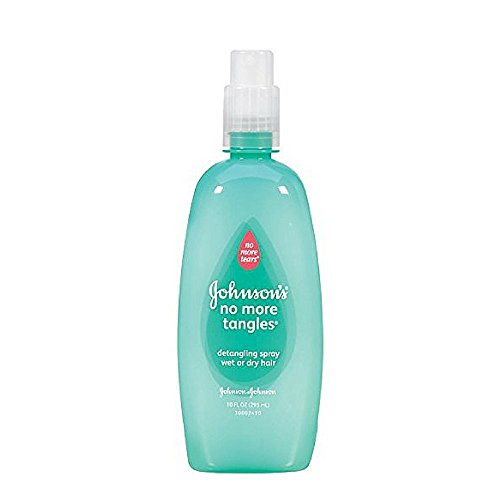Johnsons & Johnson No More Tangles Spray Detangler, 10 Fl Oz (Pack of 3)