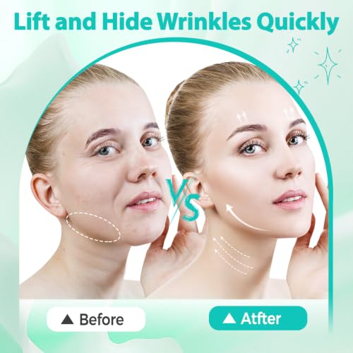 Loxbcin Neck Tape Lifting Invisible,260PCS Neck Lift Tape Turkey, Face Lift Tape,Face Tape Lifting Invisible,Face Lifter Tape Facial Tape for Sagging Double Chin Jowls Eyes Wrinkles Makeup - Image 7