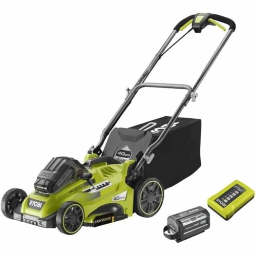 Tondeuse RYOBI 36V MaxPower - Coupe 40cm - 1 Batterie 6,0Ah - 1 Chargeur - RLM36X41H60PG