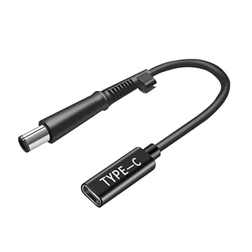 Artilits Adaptador USB C de 7,4 x 5,0 mm, carregador CA de 18,5 V feito para HP Probook série 4540s 4440s 4430s 4520s 4530s 6570b 6560b