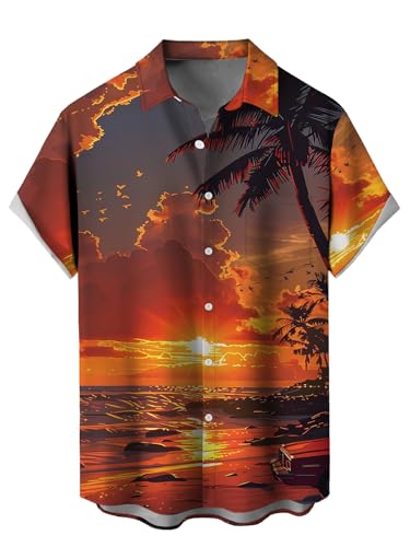 Resort Shirt – Sunset Print