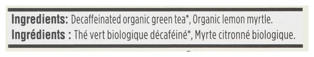 Image of 365 by Whole Foods Market, Organic Decaffeinated Green Tea with Lemon Myrtle (40 Tea Bags), 2.1 Ounce (pack of 12)