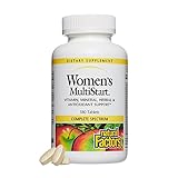 Natural Factors, Women's MultiStart Daily Multivitamin, Nutritional Support for Immune Health and Energy, 180 tablets (60 servings)